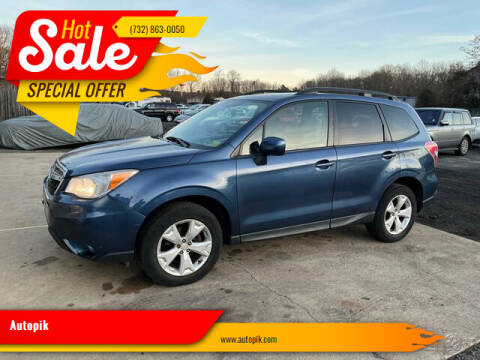 2014 Subaru Forester for sale at Autopik in Howell NJ