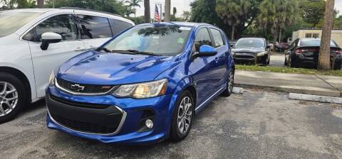 2018 Chevrolet Sonic for sale at ROYALTON MOTORS in Plantation FL