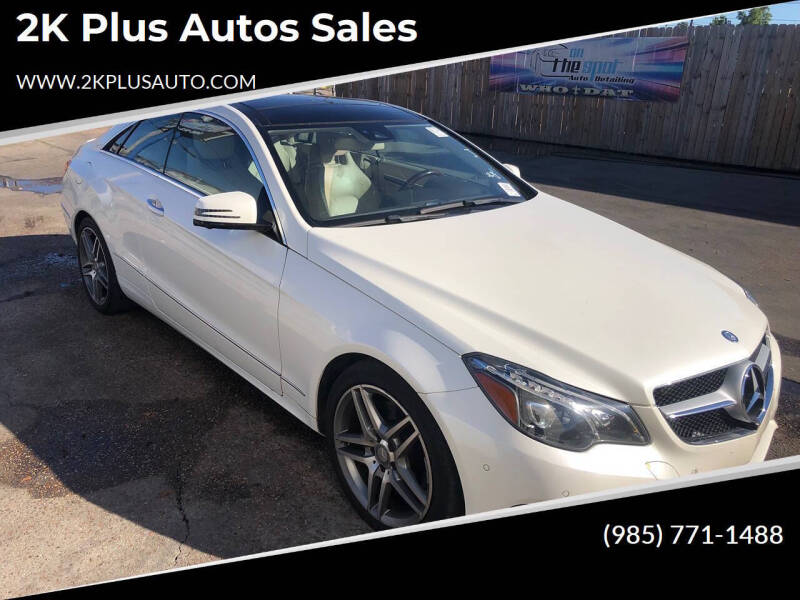 2014 Mercedes-Benz E-Class E 350