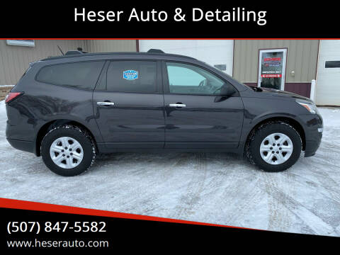 2016 Chevrolet Traverse for sale at Heser Auto & Detailing in Jackson MN
