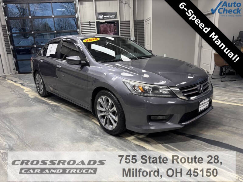 2014 Honda Accord for sale at Crossroads Car and Truck - Crossroads Car & Truck - Milford in Milford OH