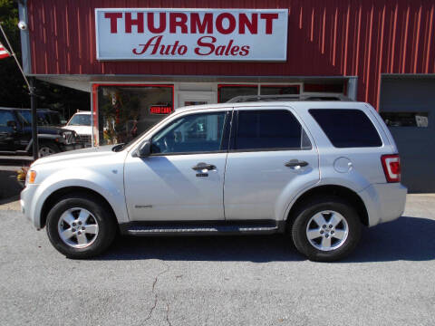 2008 Ford Escape for sale at THURMONT AUTO SALES in Thurmont MD