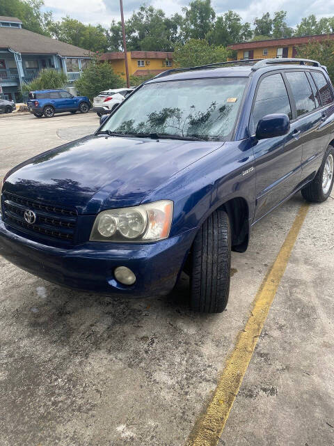 2002 Toyota Highlander for sale at AFFORDABLE IMPORT AUTO INC in Longwood, FL