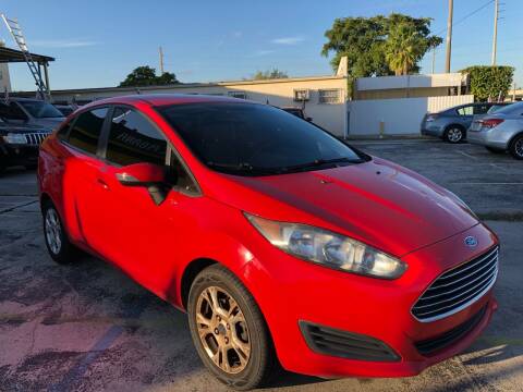 2015 Ford Fiesta for sale at Trans Copacabana Auto Center in Hollywood FL