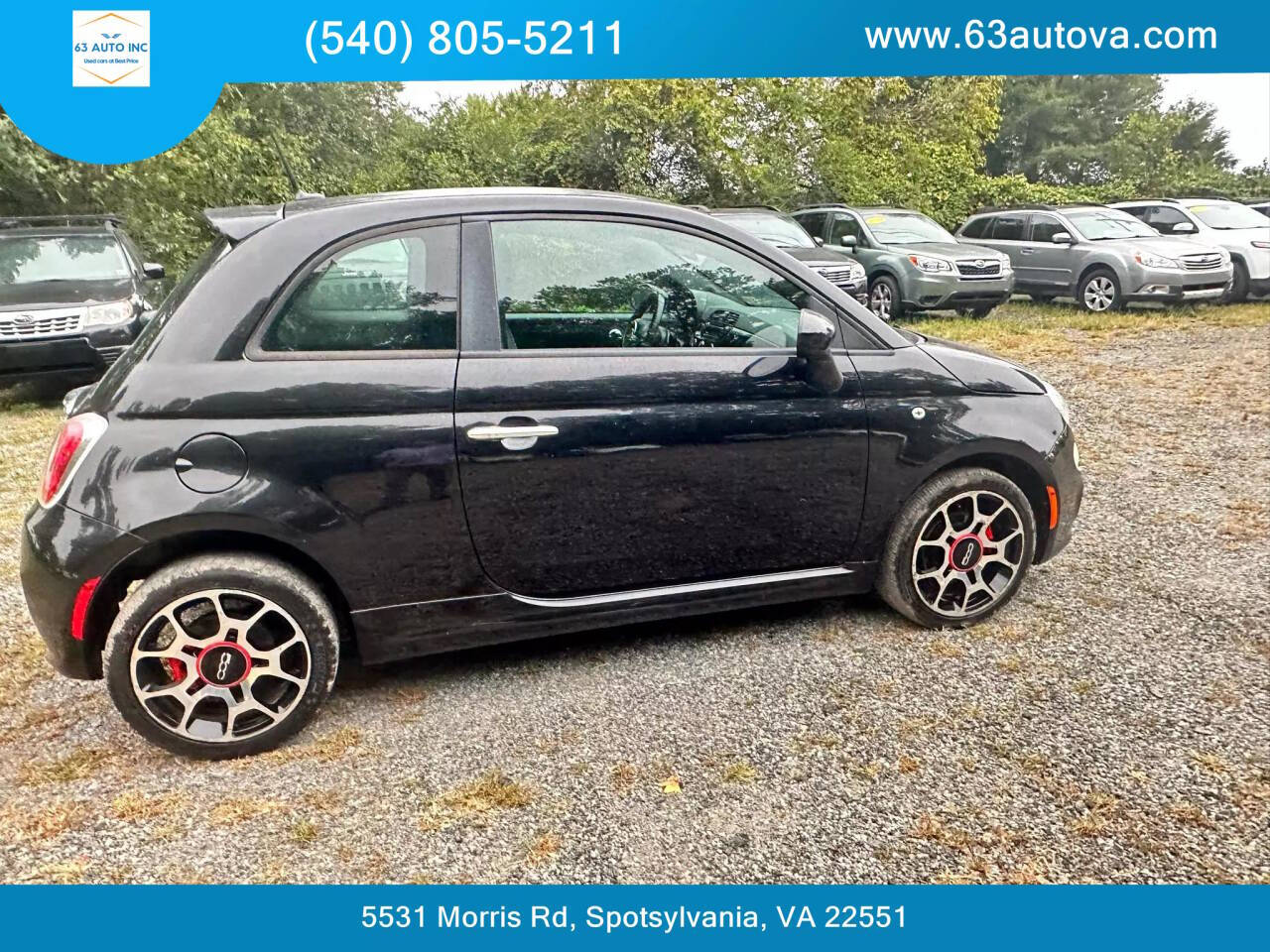 2013 FIAT 500 for sale at 63 Auto Inc in Spotsylvania, VA