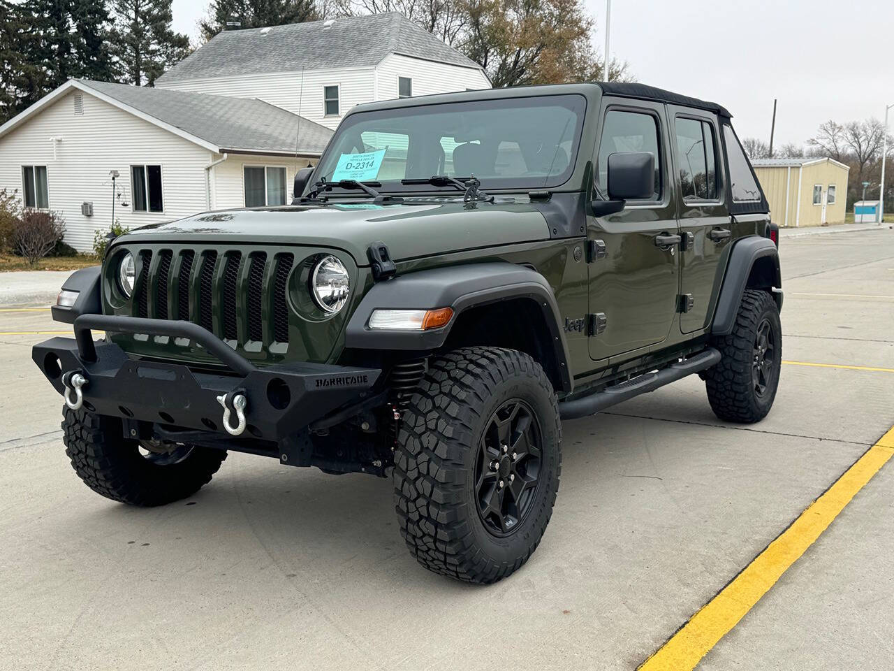 2022 Jeep Wrangler Unlimited for sale at Corbin Cars in Hurley, SD