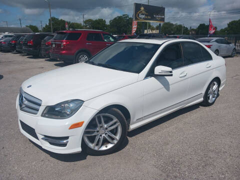 2013 Mercedes-Benz C-Class for sale at ROYAL AUTO MART in Tampa FL