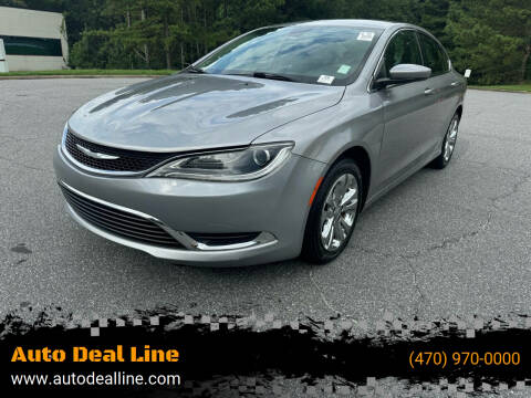 2016 Chrysler 200 for sale at Auto Deal Line in Alpharetta GA