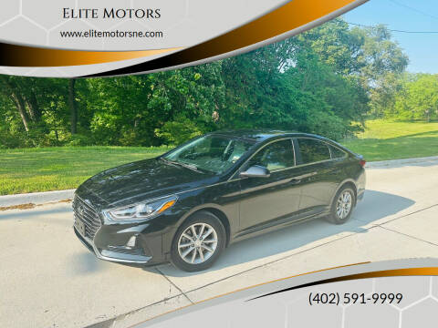 2018 Hyundai Sonata for sale at Elite Motors in Bellevue NE
