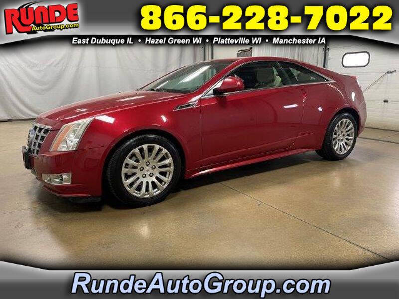 2013 Cadillac CTS for sale at Runde PreDriven in Hazel Green WI