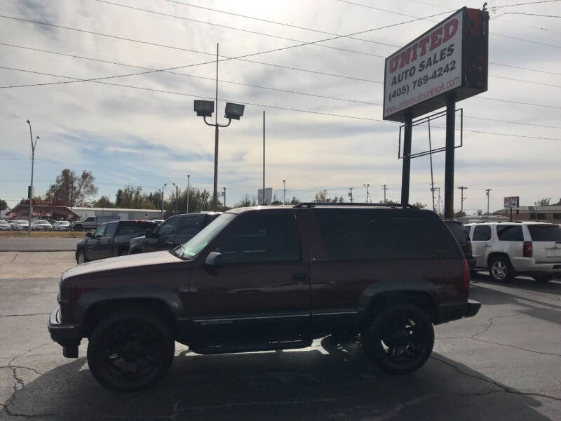 1999 Chevrolet Tahoe For Sale Carsforsale Com