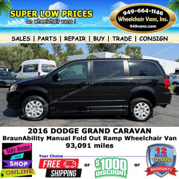 2016 Dodge Grand Caravan SE