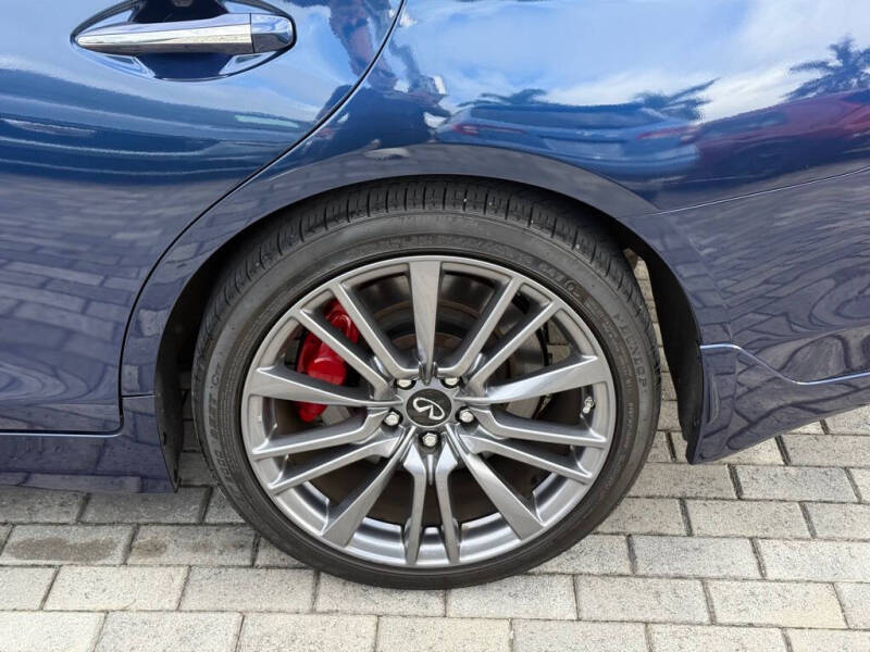 2023 Infiniti Q50 Red Sport 400