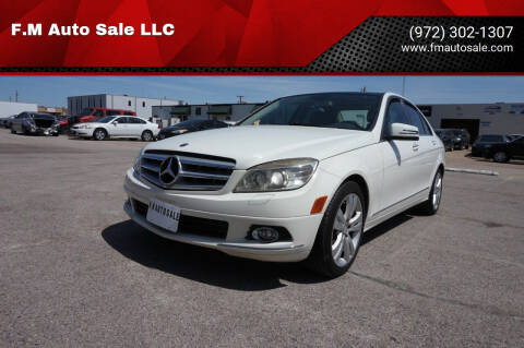 2010 Mercedes-Benz C-Class for sale at F.M Auto Sale LLC in Dallas TX