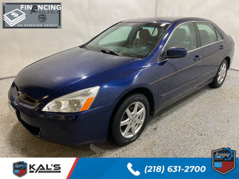 2003 Honda Accord for sale at Kal's Kars - CARS in Wadena MN