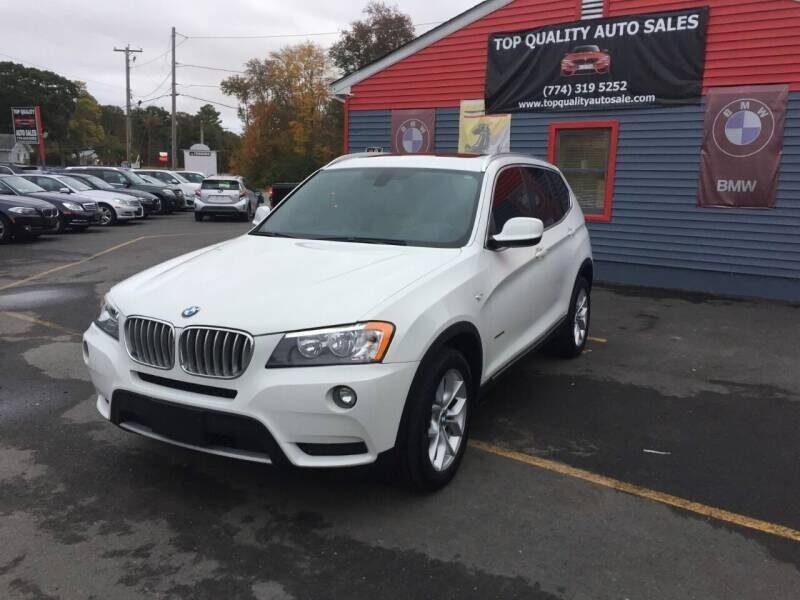 2013 BMW X3 for sale at Top Quality Auto Sales in Westport MA