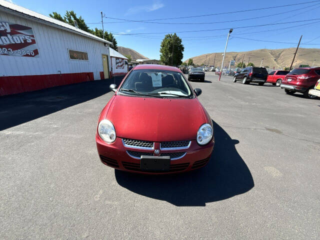 2005 Dodge Neon for sale at PIERCY MOTORS INC in Union Gap, WA