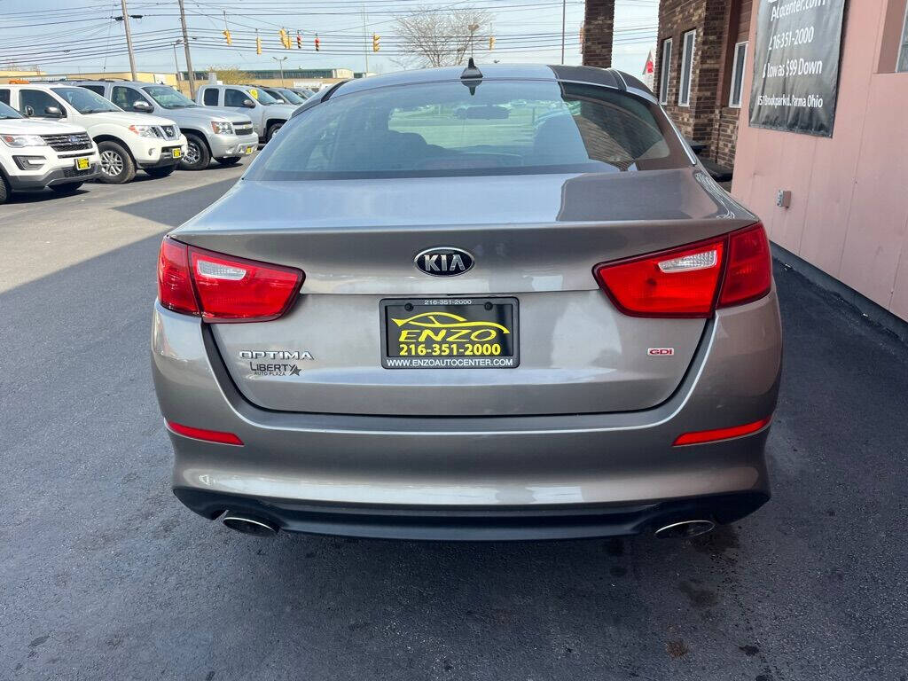 2015 Kia Optima for sale at ENZO AUTO in Parma, OH