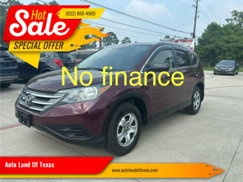 2013 Honda CR-V for sale at Auto Land Of Texas in Cypress TX