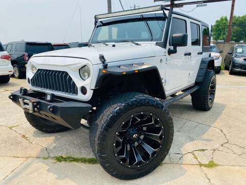 2013 Jeep Wrangler Unlimited for sale at Best Cars of Georgia in Gainesville GA
