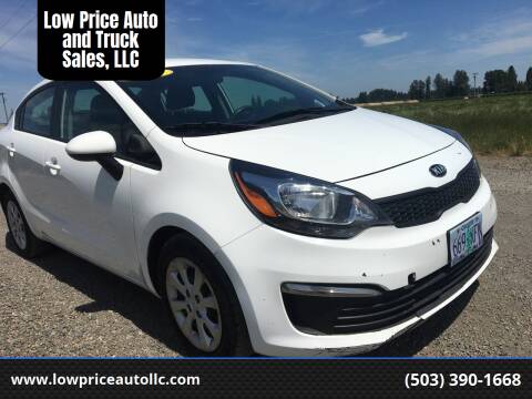 2016 Kia Rio for sale at Low Price Auto and Truck Sales, LLC in Salem OR