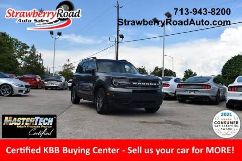 2021 Ford Bronco Sport for sale at Strawberry Road Auto Sales in Pasadena TX