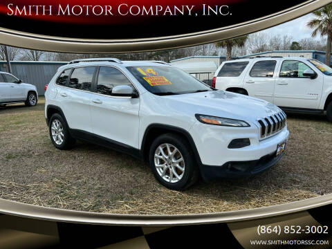 2014 Jeep Cherokee for sale at Smith Motor Company, Inc. in Mc Cormick SC