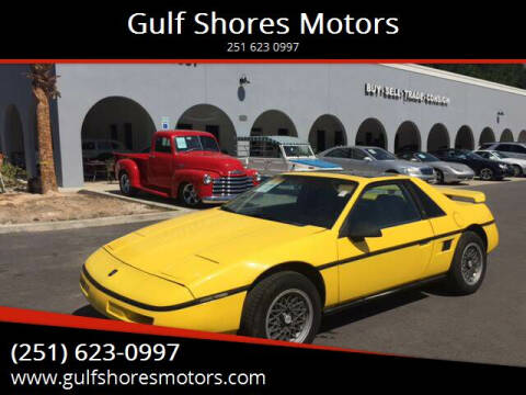 1988 Pontiac Fiero for sale at Gulf Shores Motors in Gulf Shores AL