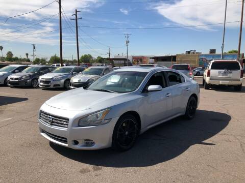 2012 Nissan Maxima for sale at Valley Auto Center in Phoenix AZ