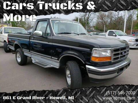 1996 Ford F-150 for sale at Cars Trucks & More in Howell MI