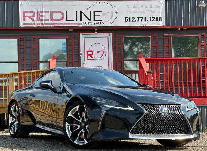 2018 Lexus LC 500 for sale at REDLINE AUTO SALES LLC in Cedar Creek TX