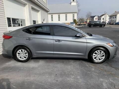 2018 Hyundai Elantra for sale at VILLAGE SERVICE CENTER in Penns Creek PA