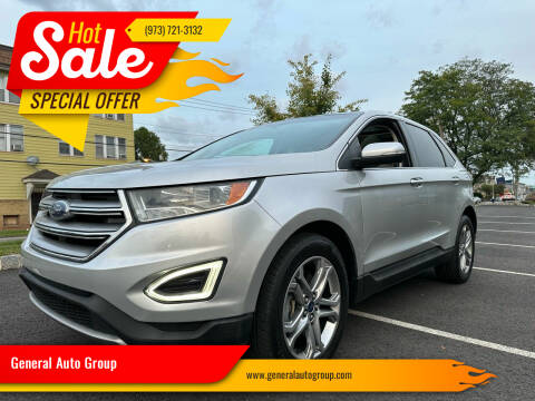 2017 Ford Edge for sale at General Auto Group in Irvington NJ