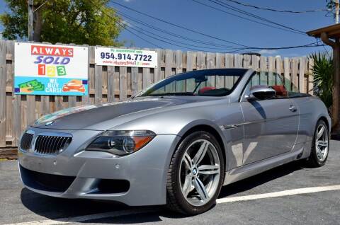 2007 BMW M6 for sale at ALWAYSSOLD123 INC in Fort Lauderdale FL