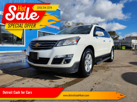 2013 Chevrolet Traverse for sale at Detroit Cash for Cars in Warren MI