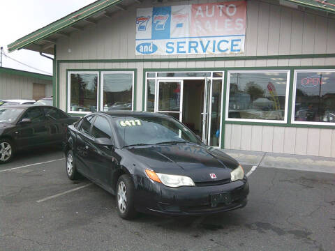 2005 Saturn Ion for sale at 777 Auto Sales and Service in Tacoma WA