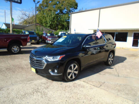 2019 Chevrolet Traverse for sale at Campos Trucks & SUVs, Inc. in Houston TX