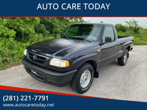 2002 Mazda Truck for sale at AUTO CARE TODAY in Spring TX