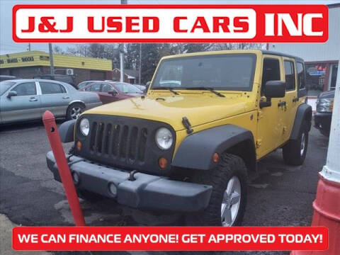 2008 Jeep Wrangler Unlimited for sale at J & J Used Cars inc in Wayne MI