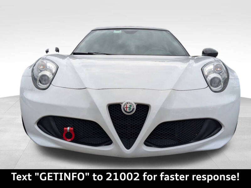 2018 Alfa Romeo 4C
