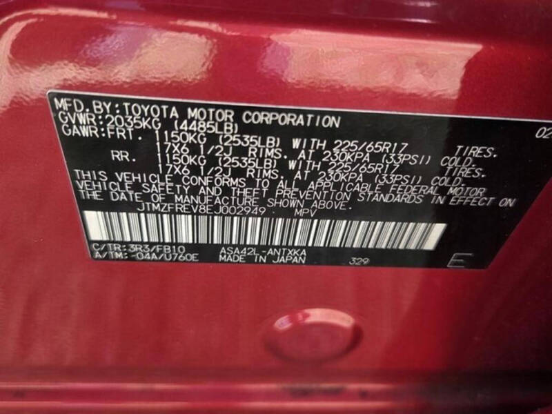 2014 Toyota RAV4 LE
