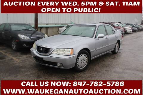 2002 Acura RL for sale at Waukegan Auto Auction in Waukegan IL