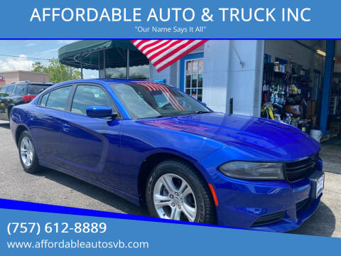 2019 Dodge Charger for sale at AFFORDABLE AUTO & TRUCK INC in Virginia Beach VA