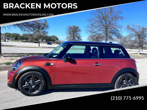 2011 MINI Cooper for sale at BRACKEN MOTORS in San Antonio TX