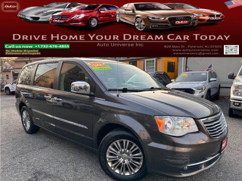 2016 Chrysler Town and Country for sale at Auto Universe Inc in Paterson NJ