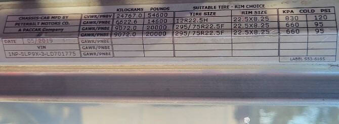 2020 Peterbilt 365