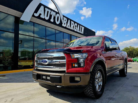 2016 Ford F-150 for sale at AUTO BARGAIN, INC in Oklahoma City OK