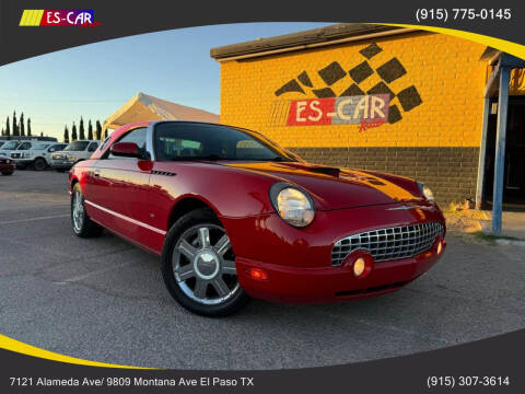 2004 Ford Thunderbird for sale at Escar Auto in El Paso TX