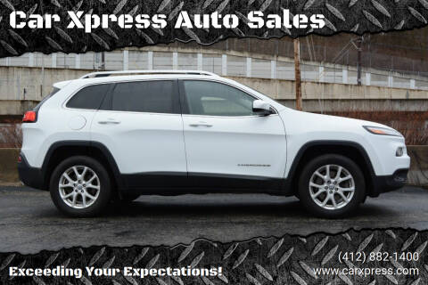 2017 Jeep Cherokee for sale at Car Xpress Auto Sales in Pittsburgh PA