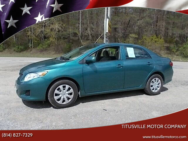2010 Toyota Corolla for sale at Titusville Motor Company in Titusville PA